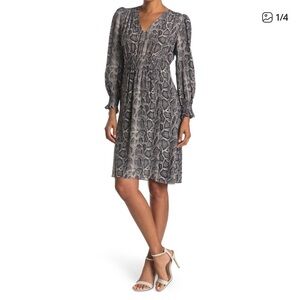 Rebecca Taylor snakeskin dress NWT 8